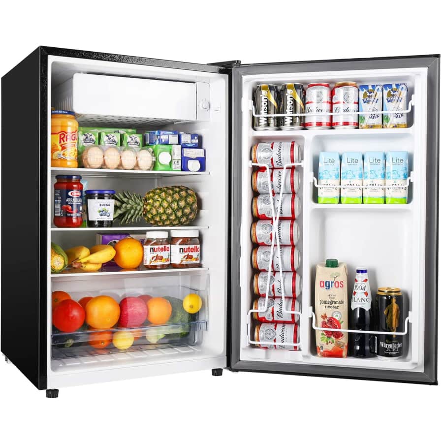 Teccpo 4.5-Cu. Ft. Mini Fridge with Freezer for $160 Teccpo 4.5-Cu. Ft. Mini Fridge with Freezer for $160