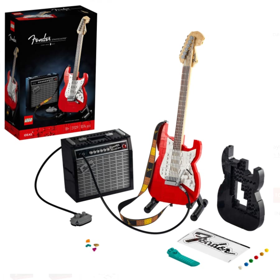 LEGO Ideas Fender Stratocaster: $96 LEGO Ideas Fender Stratocaster: $96