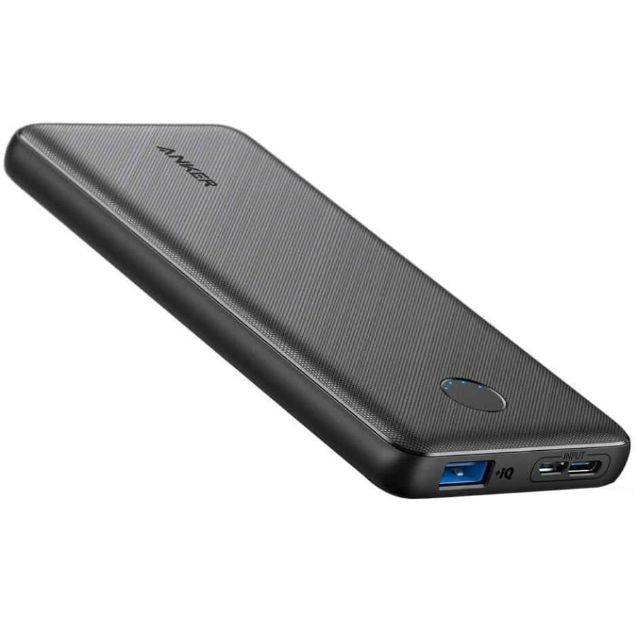 Anker PowerCore Slim 10,000mAh USB-C Portable Power Bank: $18 Anker PowerCore Slim 10,000mAh USB-C Portable Power Bank: $18
