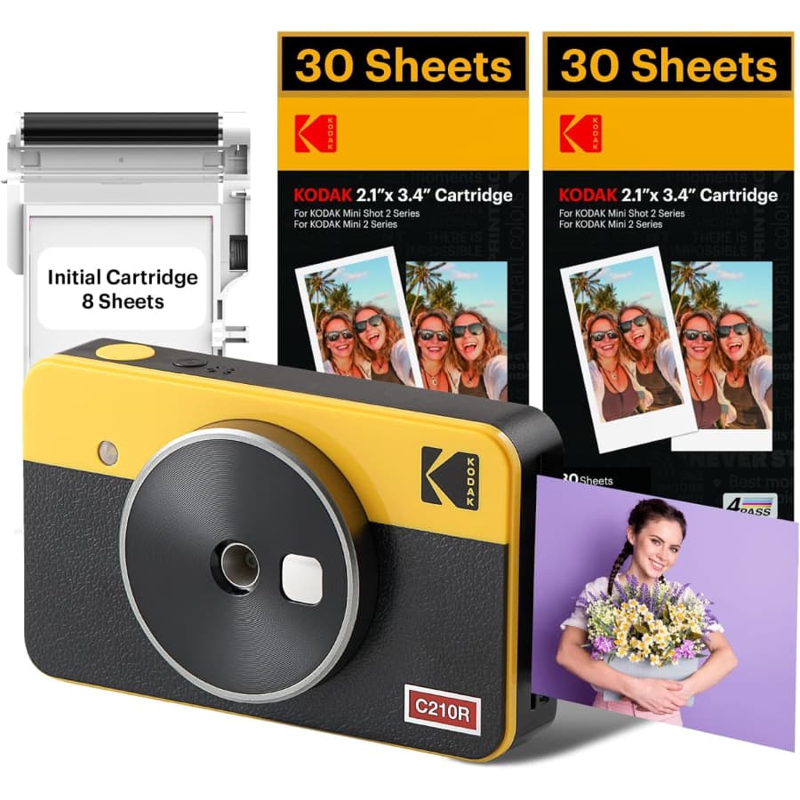 Kodak Mini Shot 2 Retro 2-in-1 Instant Digital Camera and Photo Printer for $117 Kodak Mini Shot 2 Retro 2-in-1 Instant Digital Camera and Photo Printer for $117