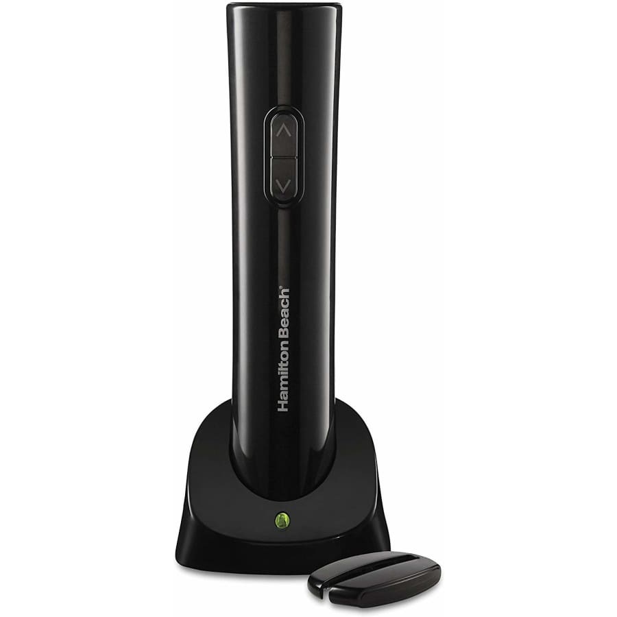 Hamilton Beach Cordless Electric Wine Bottle Opener for $22 Hamilton Beach Cordless Electric Wine Bottle Opener for $22