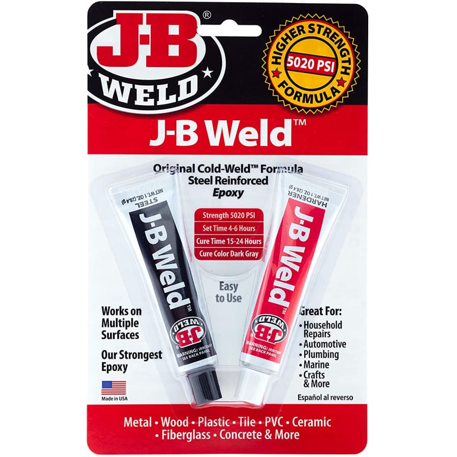 J-B Weld Cold-Weld 2-oz. Steel-Reinforced Epoxy for $7