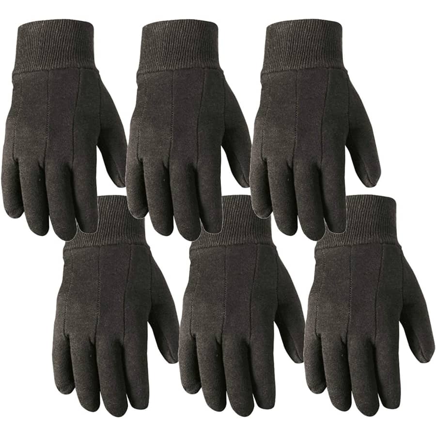 Wells Lamont Versatile Cotton Work & Gardening Gloves 6-Pack for $7 Wells Lamont Versatile Cotton Work & Gardening Gloves 6-Pack for $7