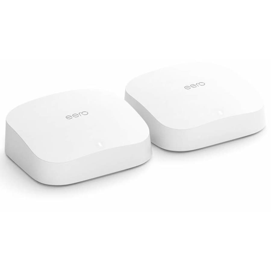 Amazon eero Pro 6 Tri-Band Mesh Wi-Fi 6 System for $180 Amazon eero Pro 6 Tri-Band Mesh Wi-Fi 6 System for $180