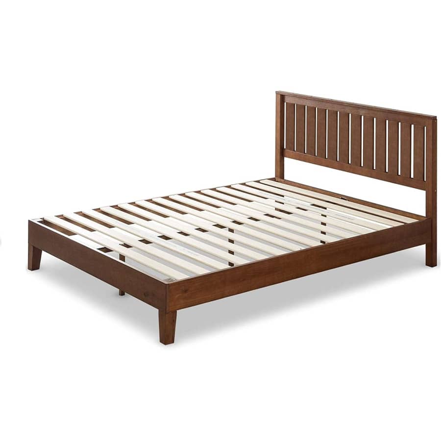 Zinus Vivek Queen Wood Platform Bed Frame for $279