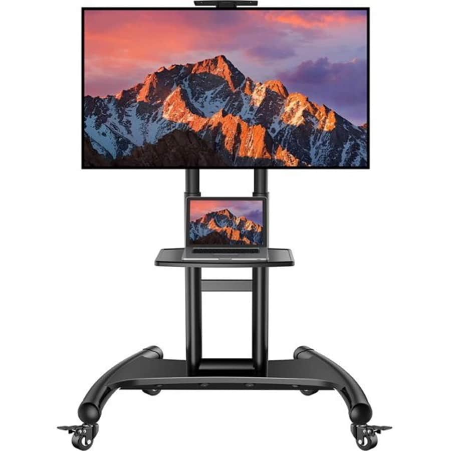 Pipishell Rolling Mobile TV Cart for $199 Pipishell Rolling Mobile TV Cart for $199