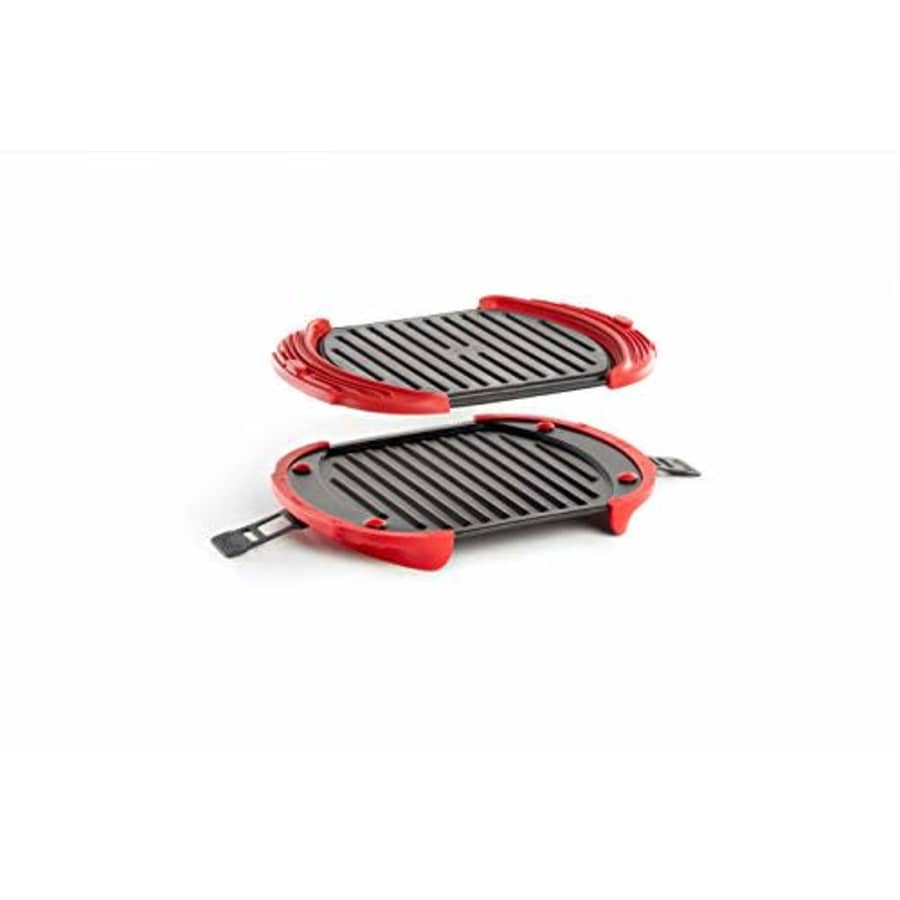 Lekue XL Microwave Grill, Sandwich Maker, Panini Press, red for $46 Lekue XL Microwave Grill, Sandwich Maker, Panini Press, red for $46