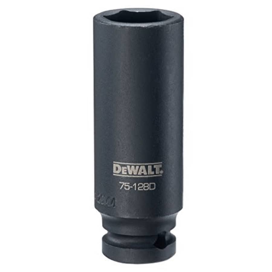 DEWALT DWMT75128OSP 6 Point 1/2" Drive Deep Impact Socket 20MM for $15 DEWALT DWMT75128OSP 6 Point 1/2" Drive Deep Impact Socket 20MM for $15