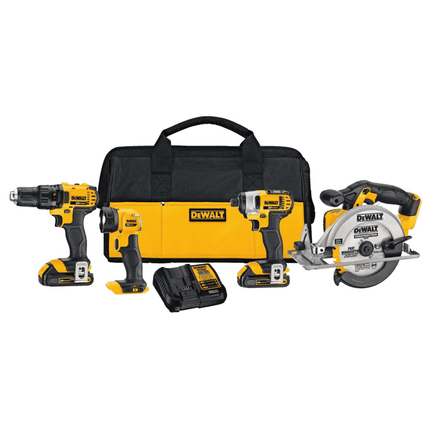 DeWalt 20V Max Lithium-Ion 4-Tool Combo Kit for $270 for Ace Rewards members DeWalt 20V Max Lithium-Ion 4-Tool Combo Kit for $270 for Ace Rewards members