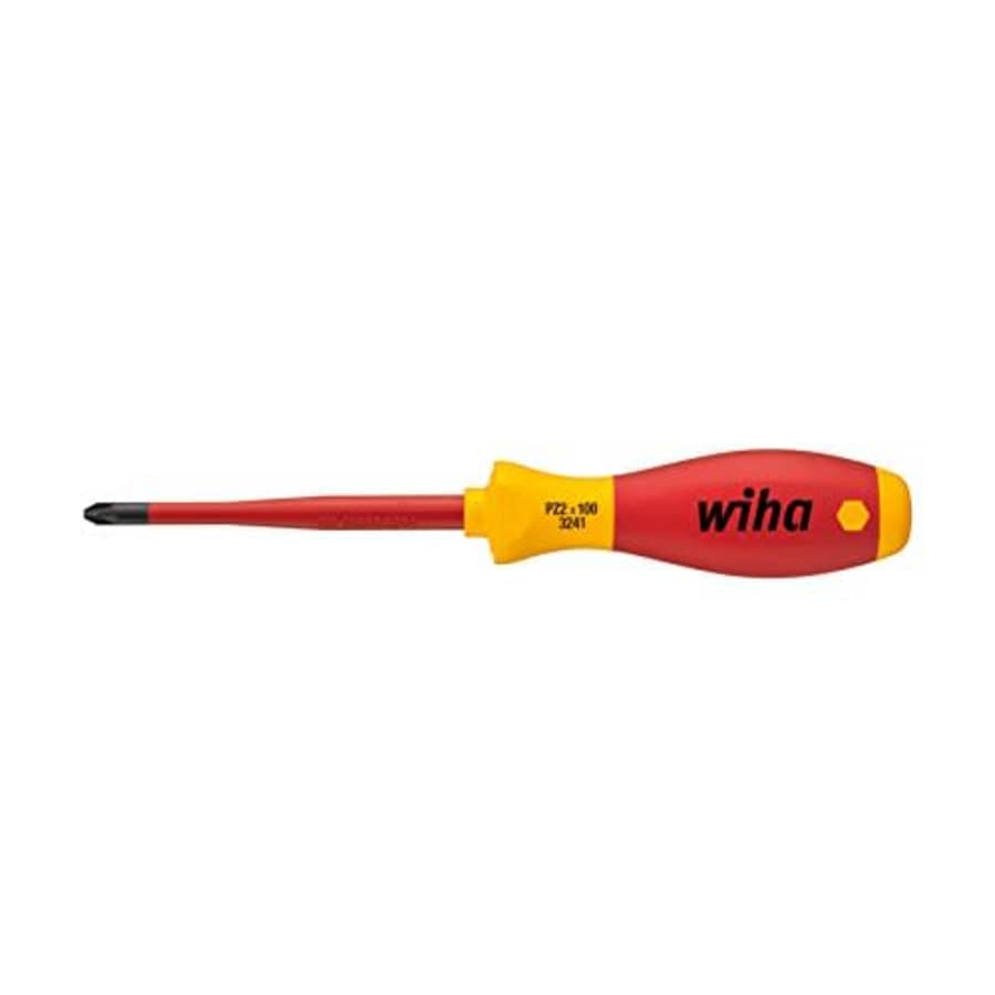 Wiha Tools Wiha PZ1 x 80mm Slim Fix VDE Screwdriver for $31 Wiha Tools Wiha PZ1 x 80mm Slim Fix VDE Screwdriver for $31