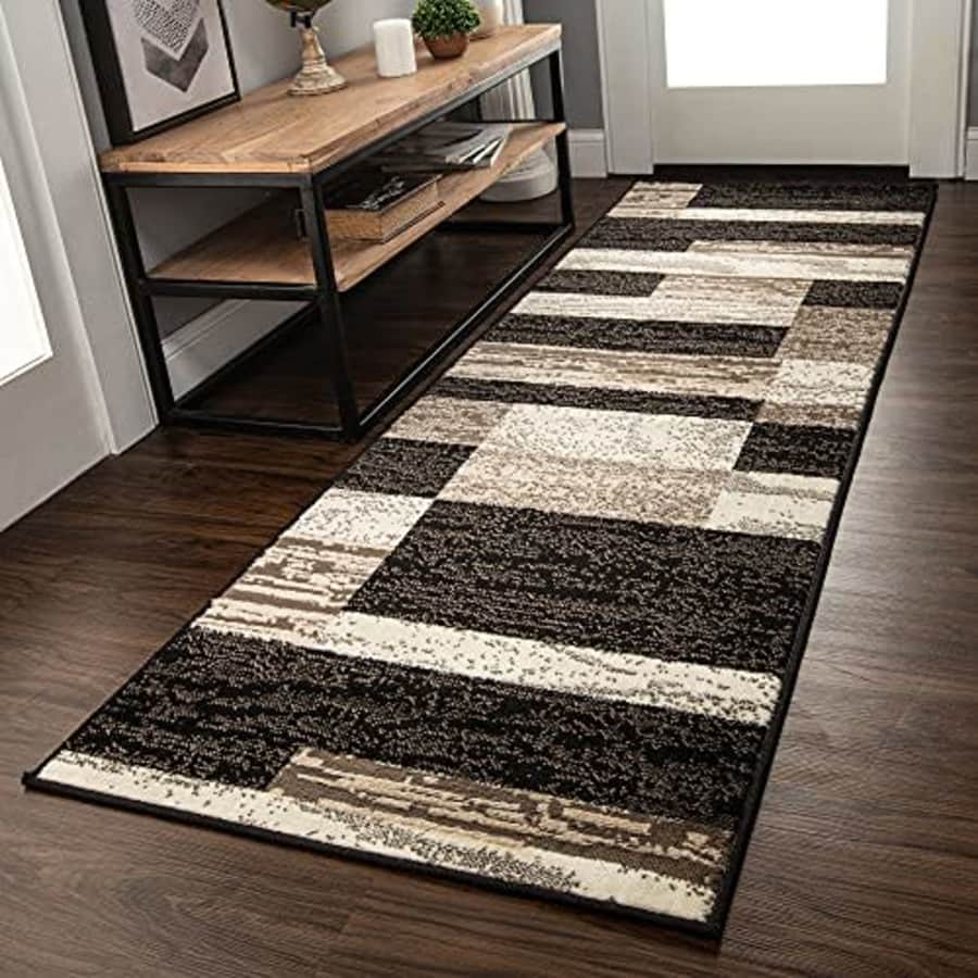 SUPERIOR Rockwood Indoor Area Rug, Washable & 2 Feet 7 Inch x 6 Feet, Chocolate for $88 SUPERIOR Rockwood Indoor Area Rug, Washable & 2 Feet 7 Inch x 6 Feet, Chocolate for $88