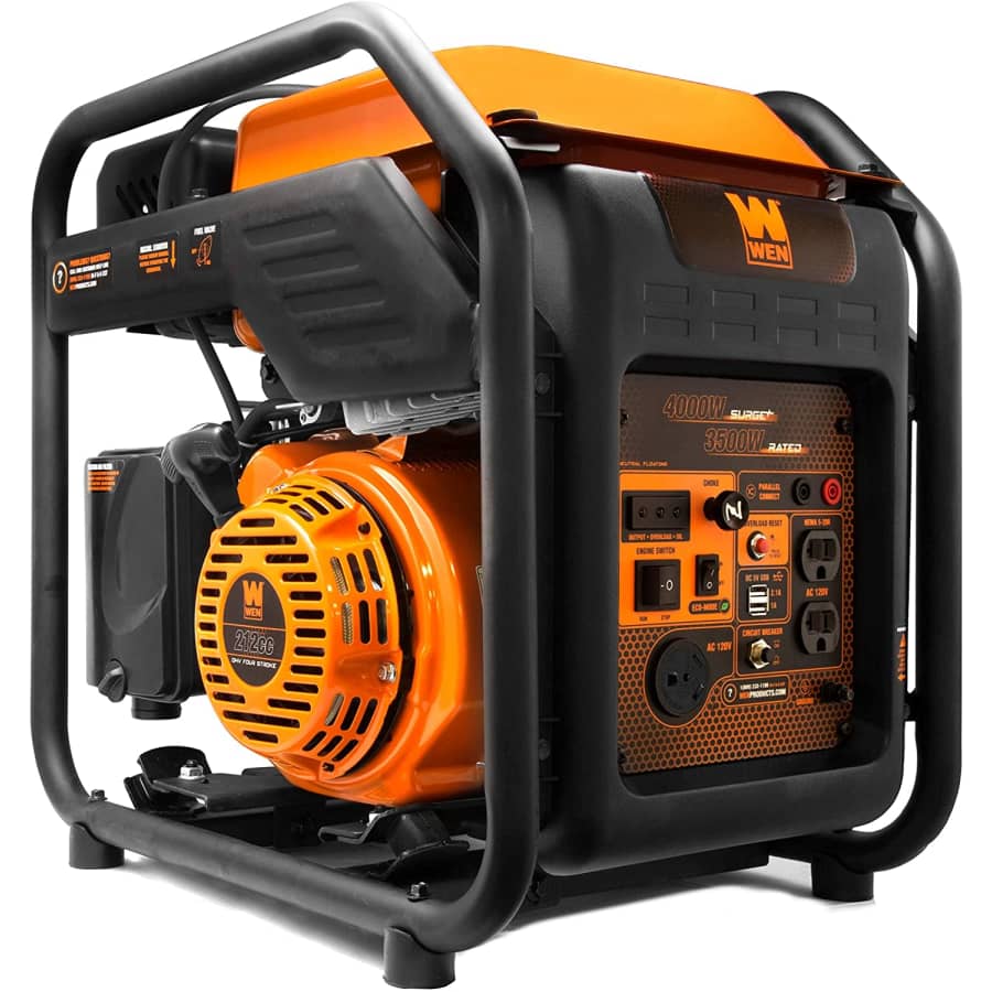 WEN 3,500W Open Frame Inverter Generator for $403