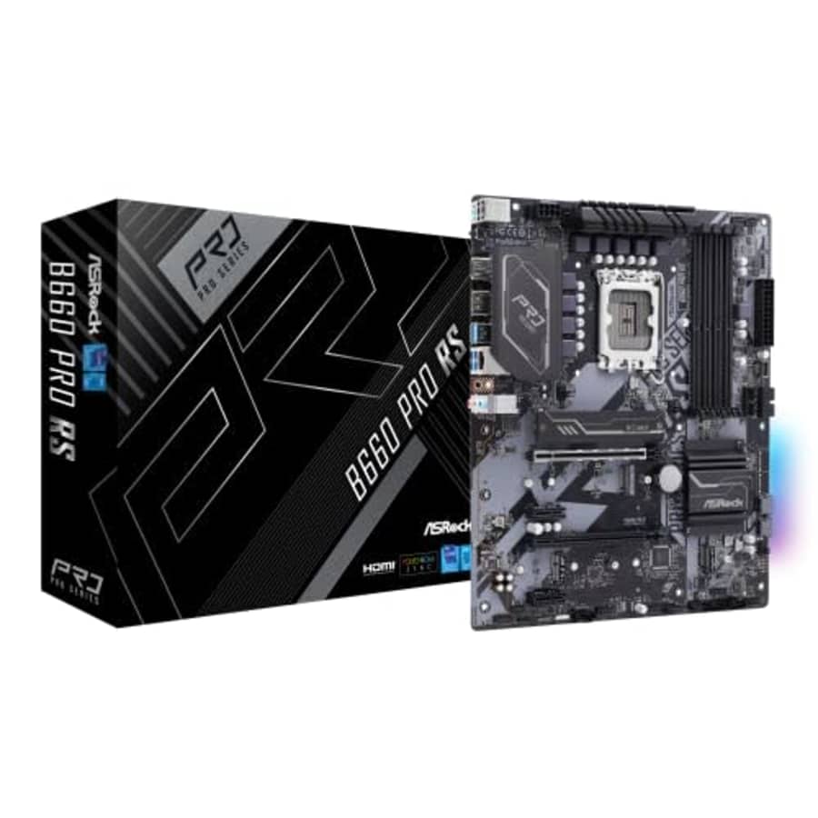 ASRock B660M ATX Motherboard B660 Pro RS Intel B660 Series CPU (LGA1700) Compatible for $112 ASRock B660M ATX Motherboard B660 Pro RS Intel B660 Series CPU (LGA1700) Compatible for $112