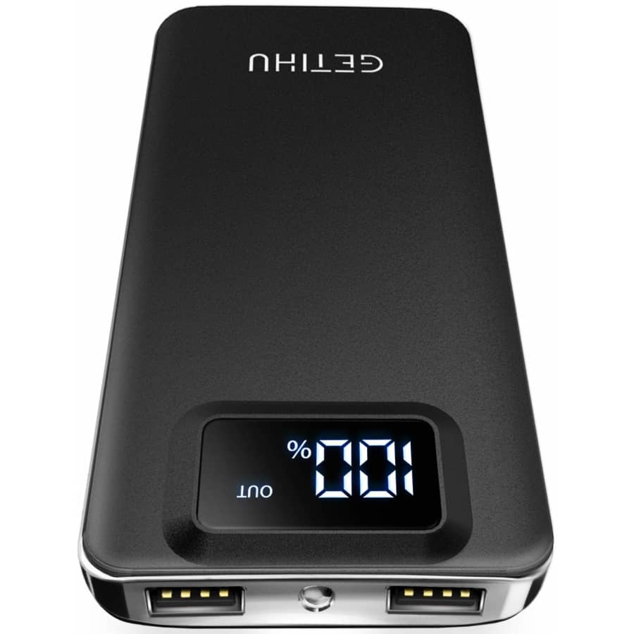 Getihu 10,000mAh Power Bank for $12