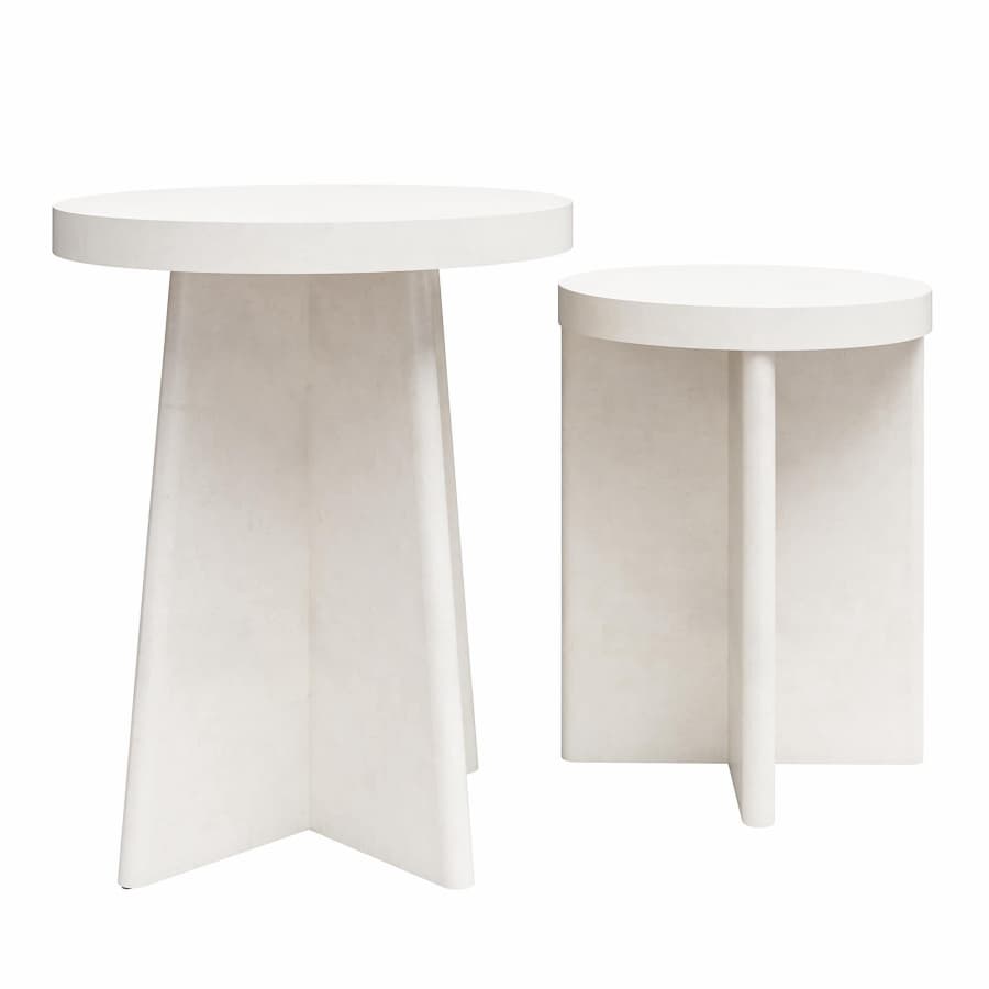 Queer Eye Liam Round End Tables 2-Piece Set for $99 Queer Eye Liam Round End Tables 2-Piece Set for $99