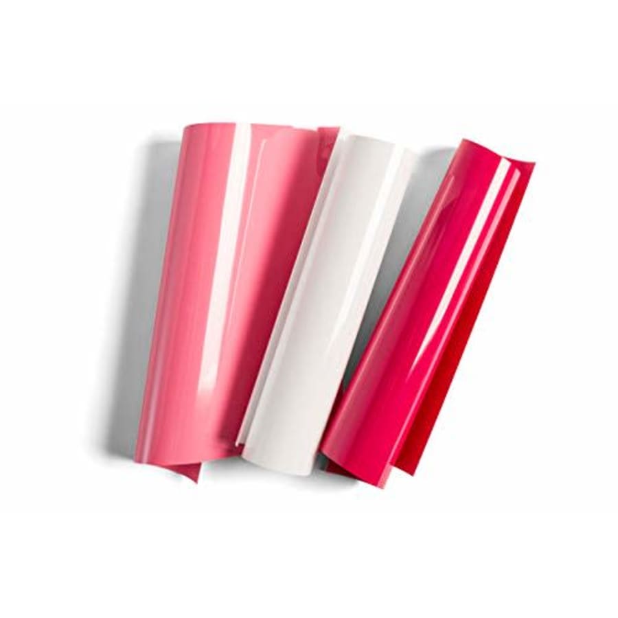 Cricut Everyday Iron On Vinyl Sheets, 12 x 12 (3), DIY Supplies - Tea Party Sampler -Pink, for $10 Cricut Everyday Iron On Vinyl Sheets, 12 x 12 (3), DIY Supplies - Tea Party Sampler -Pink, for $10