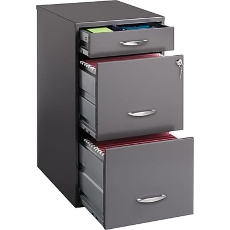 Office Designs 3-Drawer Vertical File Cabinet for $84 Office Designs 3-Drawer Vertical File Cabinet for $84