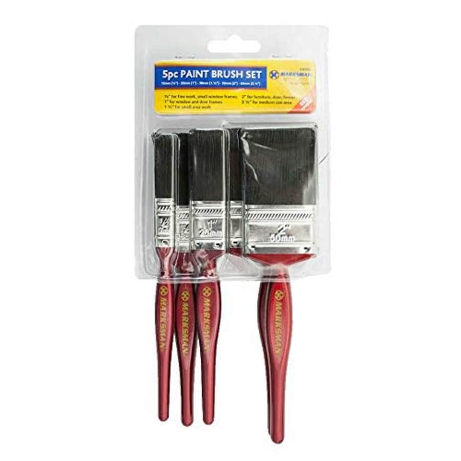 Marksman 5pc Paint Brush Set for $16