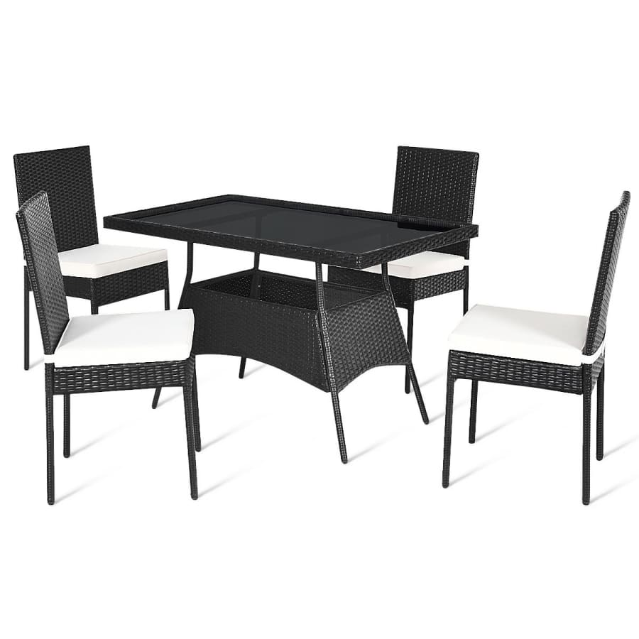 Costway 5-Piece Patio Dining Set for $299