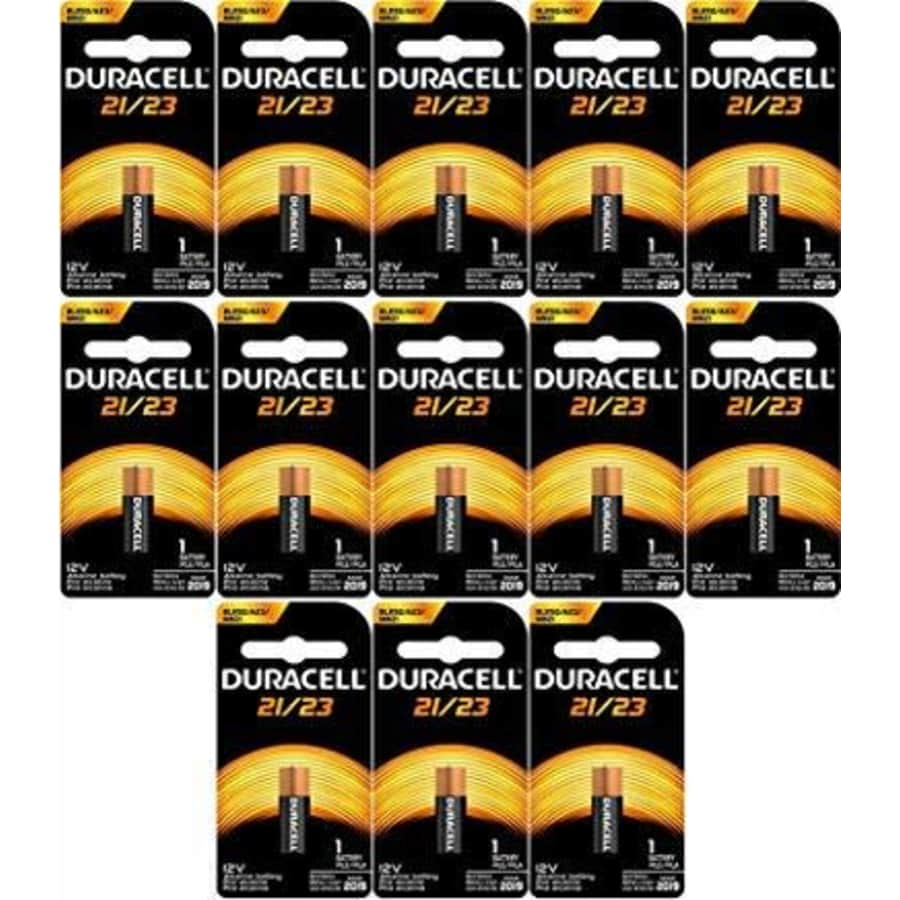 Duracell Duralock MN21 A23 21/23 23A MN21B 12 Volt Alkaline 13 Batteries for $19