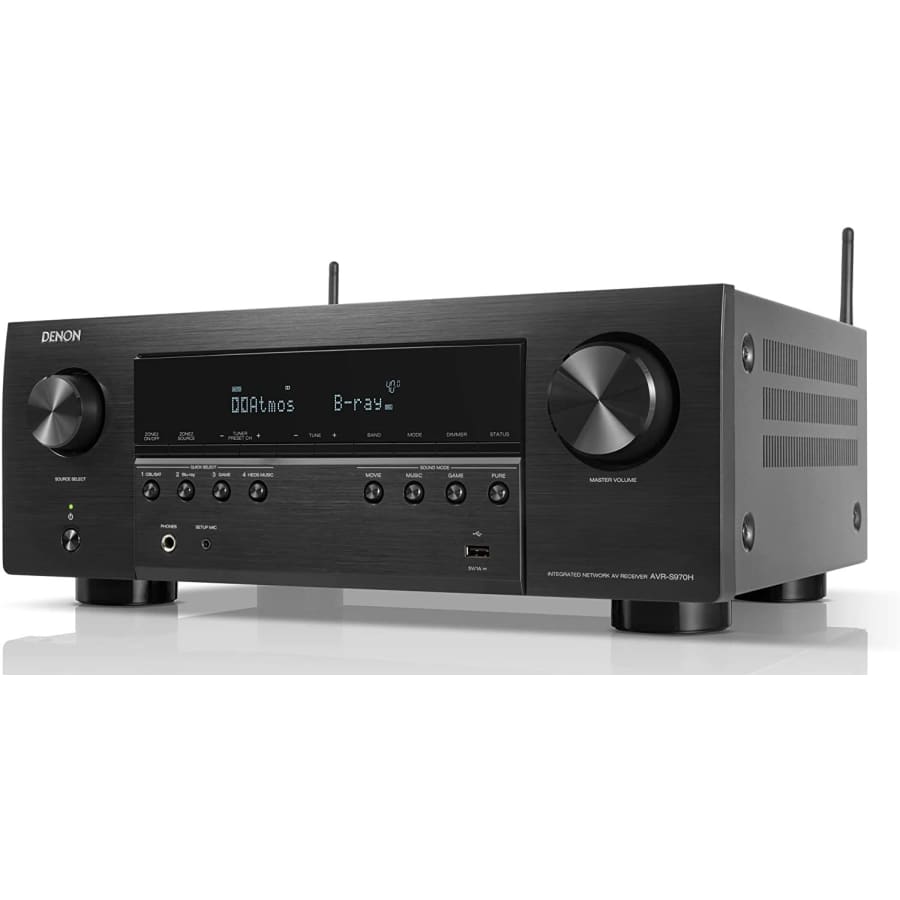 Denon AVR-S970H 8K Ultra HD 7.2 Channel AV Receiver for $574