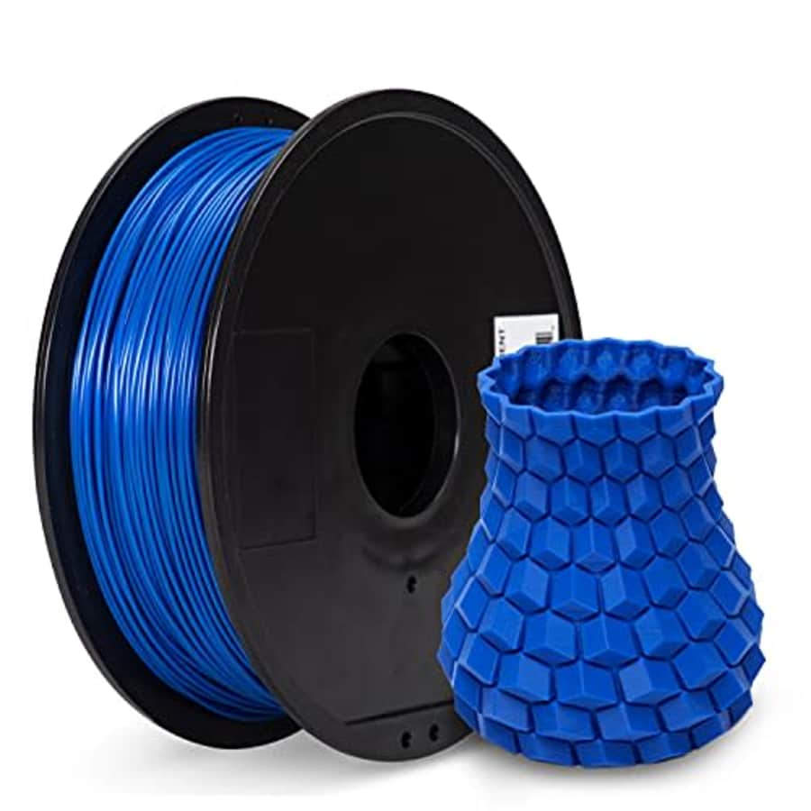 Inland 1.75mm Blue PLA PRO (PLA+) 3D Printer Filament 1KG Spool (2.2lbs), Dimensional Accuracy +/- for $23 Inland 1.75mm Blue PLA PRO (PLA+) 3D Printer Filament 1KG Spool (2.2lbs), Dimensional Accuracy +/- for $23
