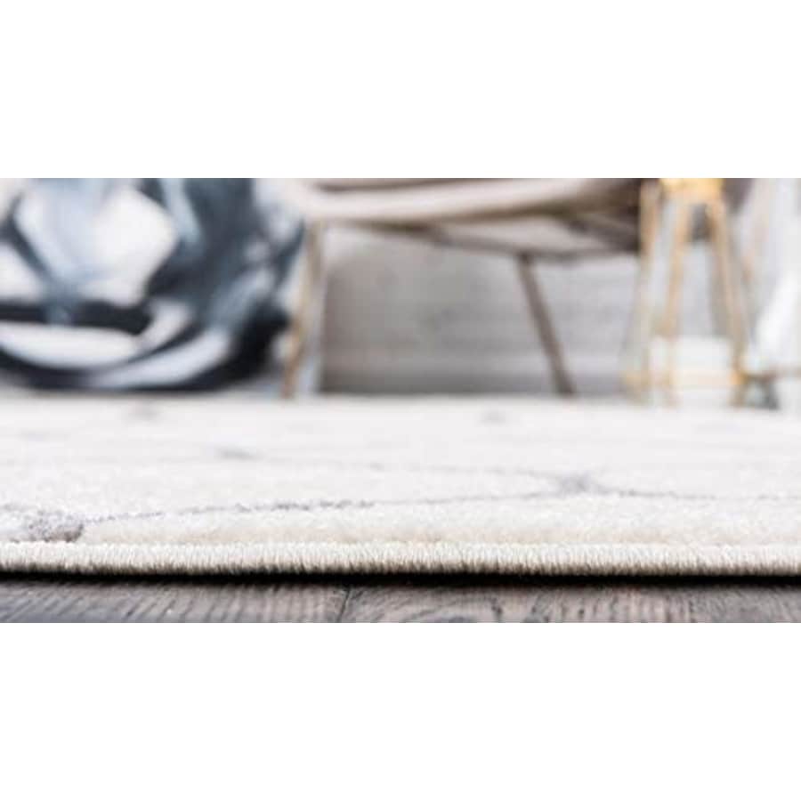 Unique Loom Trellis Frieze Collection Lattice Moroccan Geometric Modern Ivory Runner Rug (2' 0 x 6' for $27 Unique Loom Trellis Frieze Collection Lattice Moroccan Geometric Modern Ivory Runner Rug (2' 0 x 6' for $27