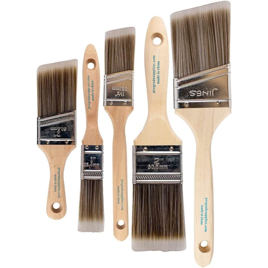 Pro Grade 5-Piece Paint Brush Set: $7.99 Pro Grade 5-Piece Paint Brush Set: $7.99