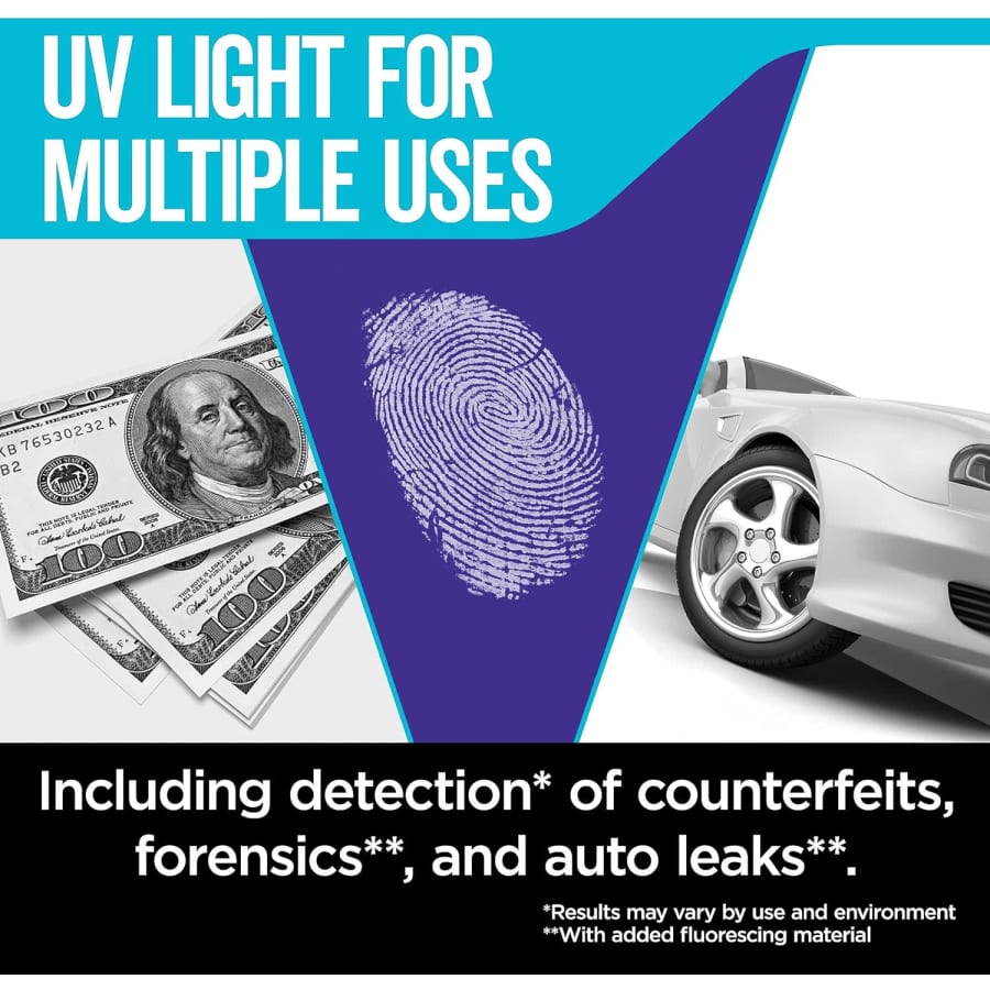 Rayovac 9-LED UV Flashlight for $9