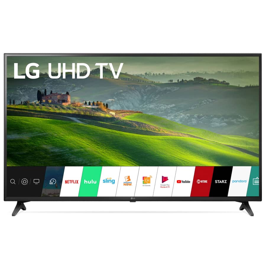 LG 55" 4K HDR LED UHD Smart TV for $348