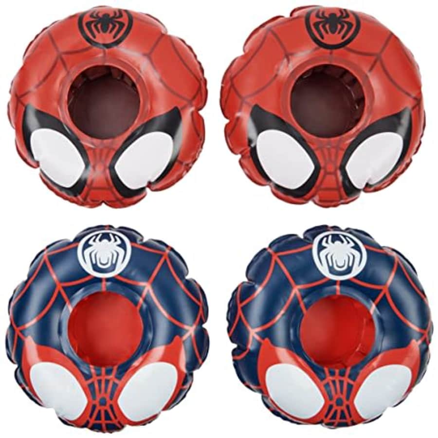 Swimways Marvel Spidey Floating Drink Holders, Inflatable Pool Cup Holders & Pool Party Supplies, for $9