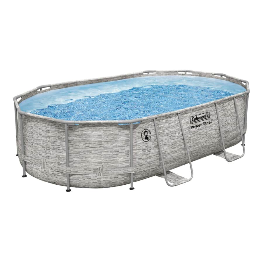 Coleman Power Steel 16x10-Foot Metal Frame Above Ground Pool Set for $278