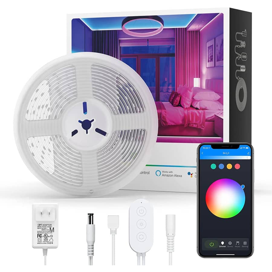 Beantech 16-Foot LED Smart Strip Lights: 2 for $26