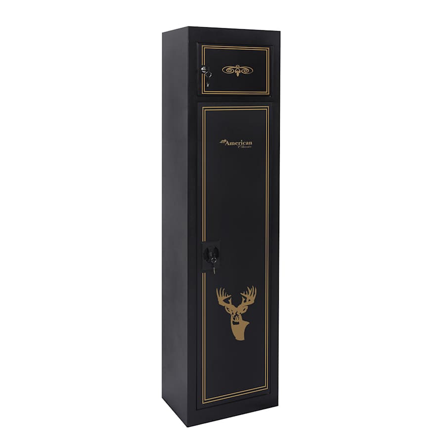 American Furniture Classics 2-Compartment 5-Gun Metal Cabinet for $171 for members