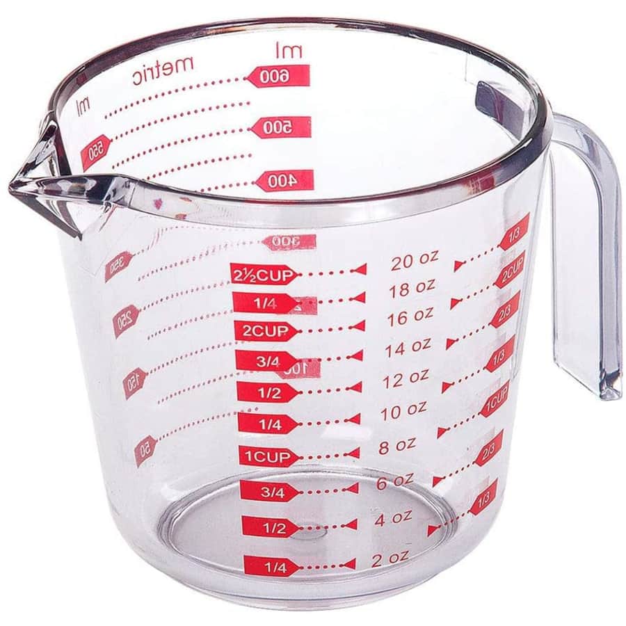 Progressive Int Prepworks 2.5-Cup Measuring Jug for $3 Progressive Int Prepworks 2.5-Cup Measuring Jug for $3