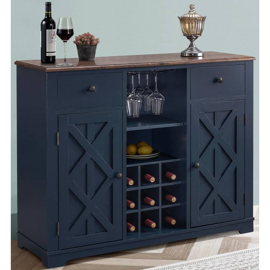 Festivo 47" Wood Bar Cabinet for $209 Festivo 47" Wood Bar Cabinet for $209