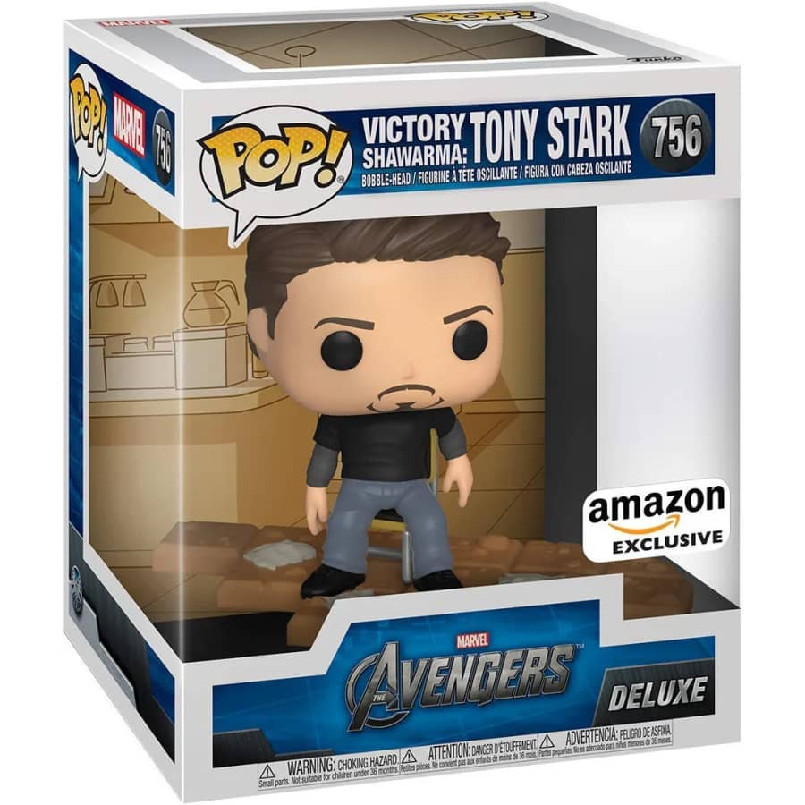 Funko Pop! Deluxe Marvel: Avengers Victory Shawarma: Tony Stark for $15