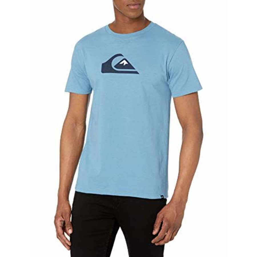 Quiksilver Men's Tee Shirt, Blue Heaven Comp Logo, S for $22
