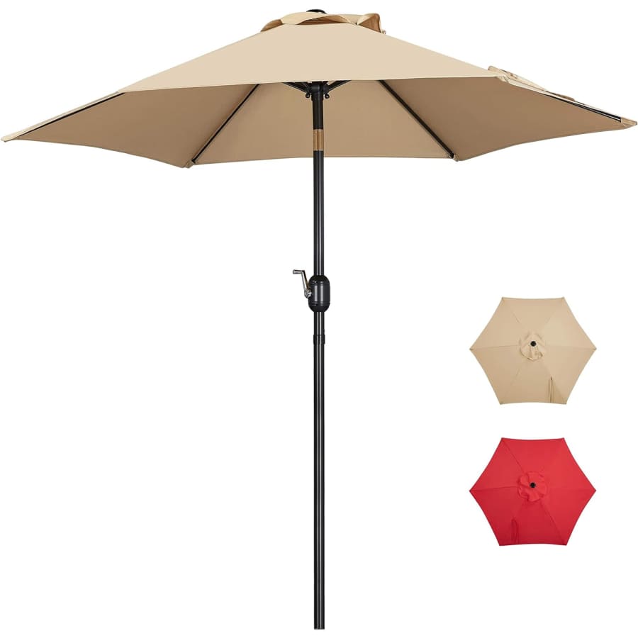 Yaheetech 7.5-Foot Patio Umbrella for $33 Yaheetech 7.5-Foot Patio Umbrella for $33