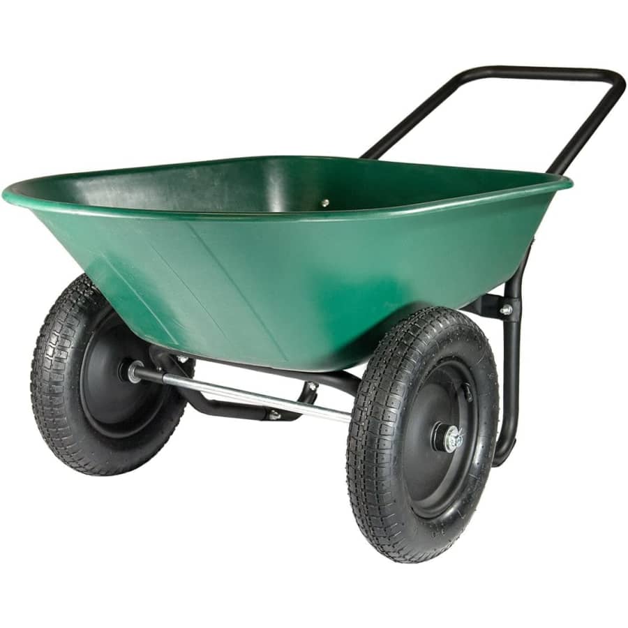 Garden Star Marathon Yard Rover 2-Tire Wheelbarrow for $79