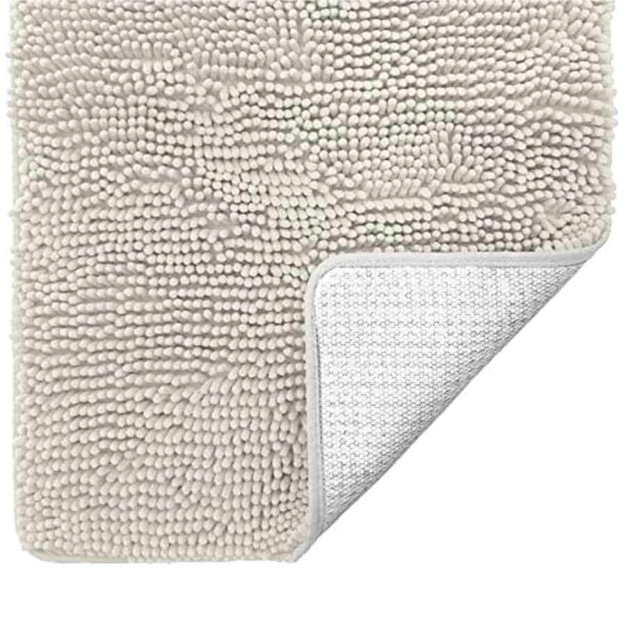Gorilla Grip Soft Absorbent Bathroom Rugs, 36x24, Luxury Chenille Shaggy Bath Mat, Machine Washable for $33 Gorilla Grip Soft Absorbent Bathroom Rugs, 36x24, Luxury Chenille Shaggy Bath Mat, Machine Washable for $33