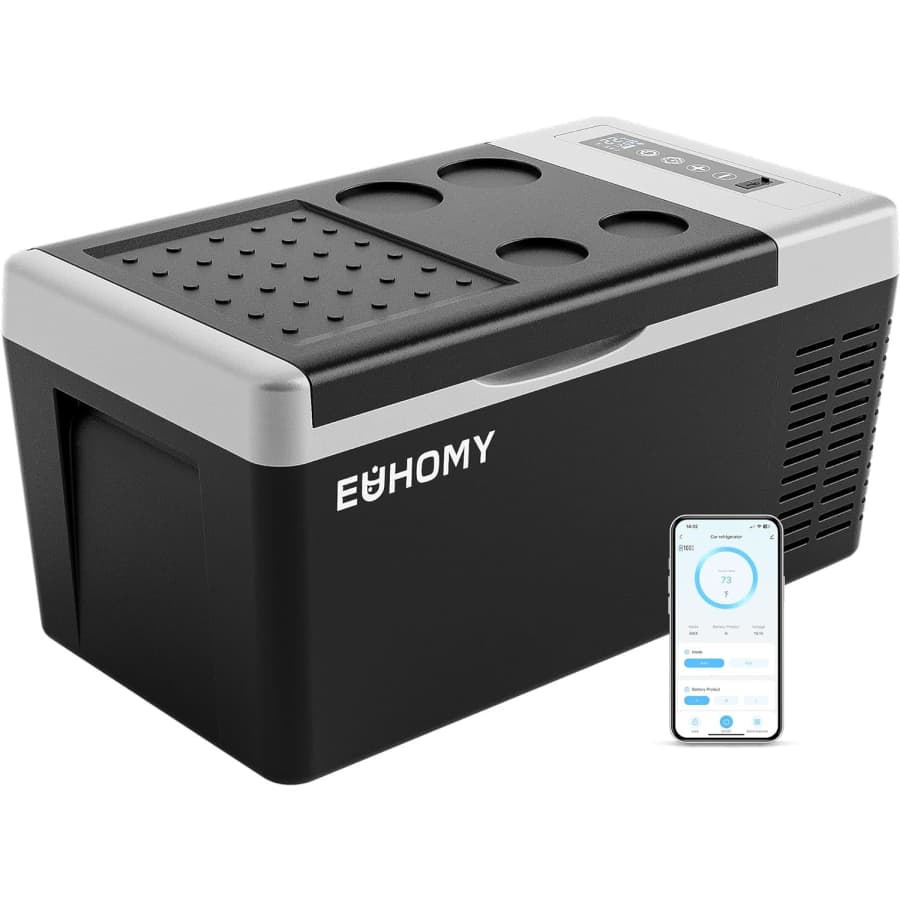 Euhomy 12V 18L Car Refrigerator: $127 w/ Prime
