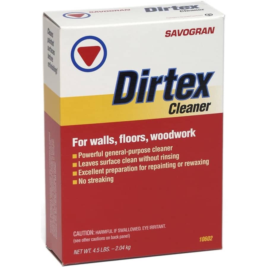 Savogran Dirtex Powder Cleaner 4.5-lb. Box for $7 Savogran Dirtex Powder Cleaner 4.5-lb. Box for $7