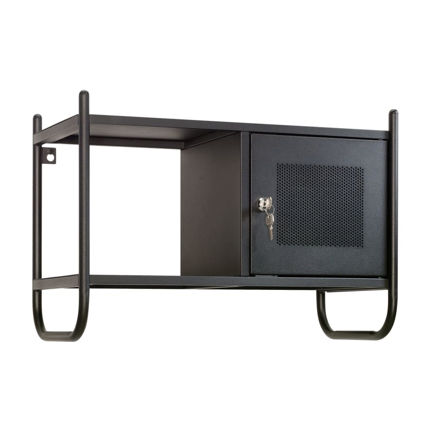 Sauder Boulevard Cafe Locking Metal Wall Cabinet for $53 Sauder Boulevard Cafe Locking Metal Wall Cabinet for $53
