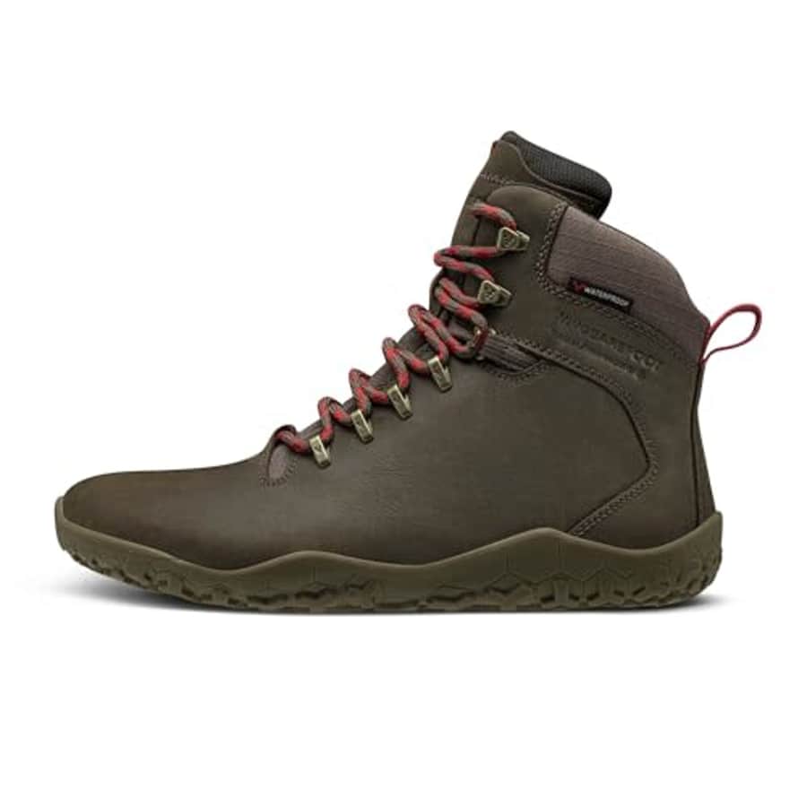 Vivobarefoot Tracker II FG, Womens Leather Hiking Boot with Barefoot Firm Ground Sole and Thermal for $190