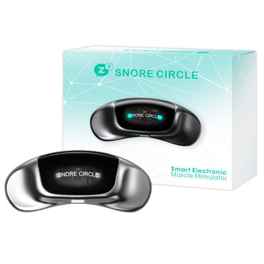 Snore Circle Smart Electronic Muscle Stimulator Anti Snoring Device for $99