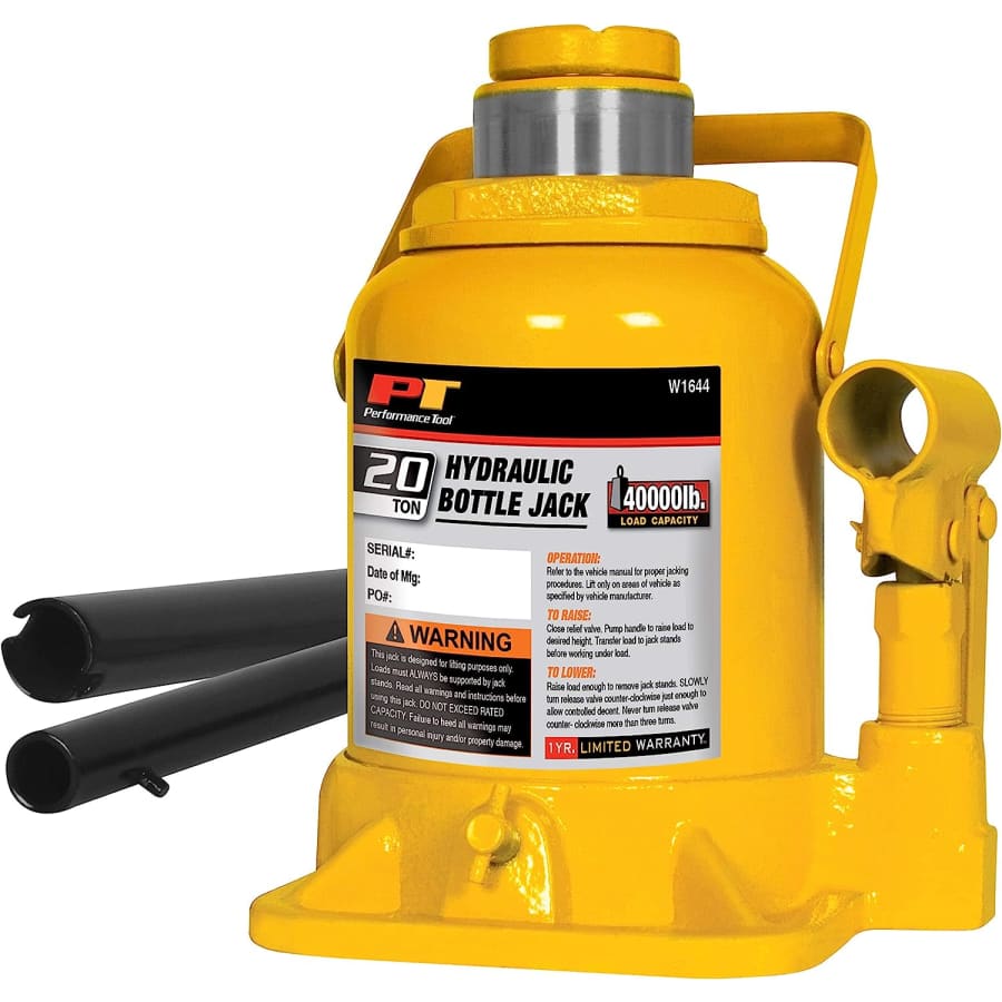 Performance Tool 20-Ton Heavy Duty Shorty Bottle Jack for $52