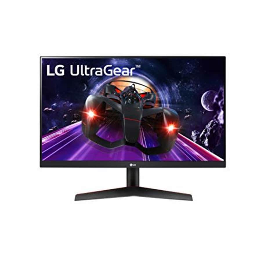 LG 24GN600-B Ultragear Gaming Monitor 24" Full HD (1920 x 1080) IPS Display, 1ms (GtG) Response for $120