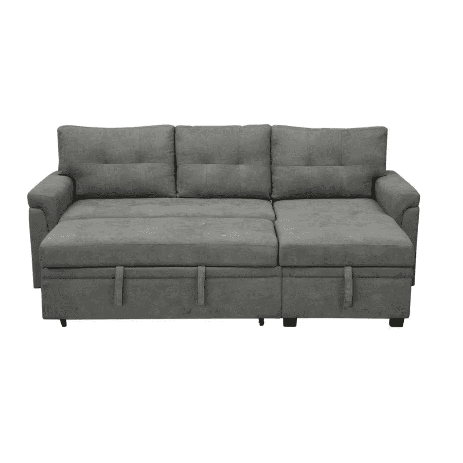 HomeStock Tufted Sectional Sofa Sleeper w/ Storage for $326 HomeStock Tufted Sectional Sofa Sleeper w/ Storage for $326
