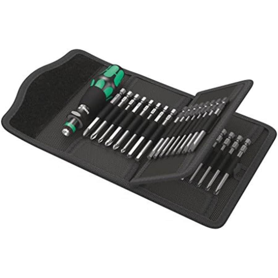Wera - 5059297001 Kraftform Kompakt 62 Bitholding Screwdriver and Pouch Set, 33-Pieces for $99 Wera - 5059297001 Kraftform Kompakt 62 Bitholding Screwdriver and Pouch Set, 33-Pieces for $99
